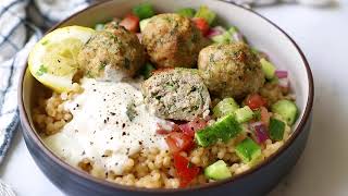 Mediterranean Meatballs air fryer or oven [upl. by Chard497]