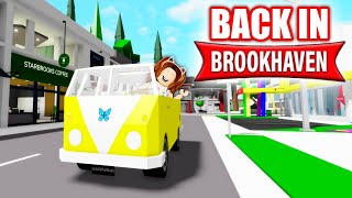 😁 My First Day BACK IN BROOKHAVEN 😁 Roblox [upl. by Therese40]