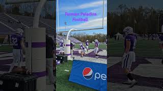 Furman Paladins Football vs Wofford furmanjoust furman football greenvillesm [upl. by Ahselyt]