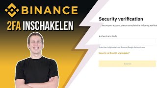 Binance 2FA instellen Hoe werkt het  Inschakelen of resetten herstellen [upl. by Gnilrits]