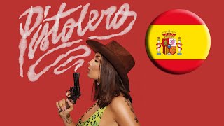 Elettra Lamborghini  PISTOLERO Traducción españolaLetra [upl. by Aidni]