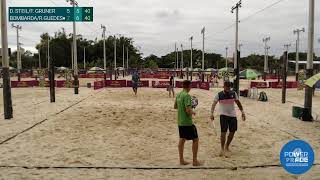 4ª ETAPA TORNEIO MANIACS  PRO MASC  MBOMBARDA  R GUEDES X F GRUNER  D STEIL [upl. by Enilesoj]