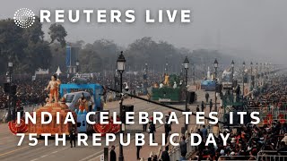 LIVE India celebrates its 75th Republic Day [upl. by Akimad]