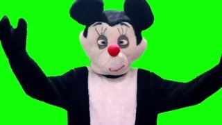 SOURCECHROMA KEY  Mickey Gigante Crescendo e Diminuindo [upl. by Annaerdna]