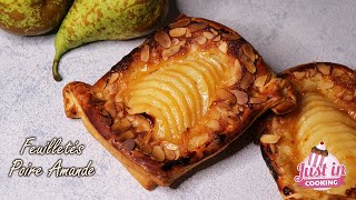 Recette de Feuilletés Poire Amande [upl. by Stacia]