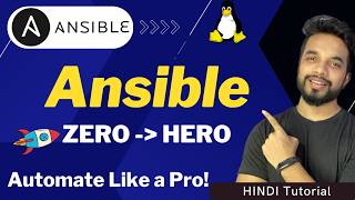 ANSIBLE Course For Beginners in One Video 2024 🔥 HINDI  MPrashant [upl. by Ahsayn]