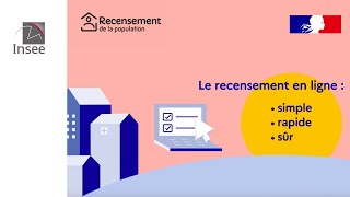 Répondre en ligne au recensement de la population [upl. by Keating]