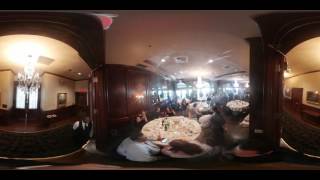 360° VIDEO  I Catch the Garter Belt  Wedding Reception  This is me [upl. by Tavish]