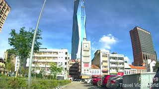 PNB 118  Warisan Merdeka Tower KL118 driving view on 31st October 2021 [upl. by Quintina]