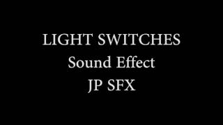 Light Switch sound effect on  off [upl. by Maisie]