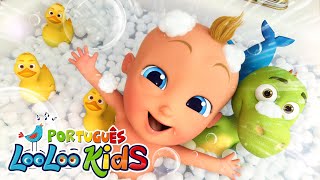 Banho Divertido  Músicas Infantis  Músicas Para Bebês  LooLoo Kids Português [upl. by Niamreg]