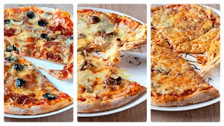 Así es como hay que hacer la MASA de pizza Las TRES mejores recetas [upl. by Clementine930]