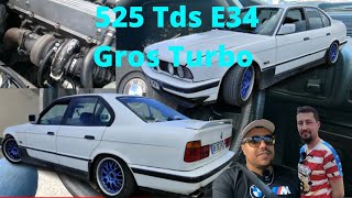 525 Tds E34 Full Tube Turbo De Tracteur Un Réacteur 😅😅 [upl. by Nevil]