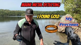 We Found Gold Metal Detecting Echo Lake mondaydigs metaldetecting gold ring fish ringring [upl. by Nnylyahs74]