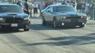 Charger SRT8 vs Challenger SRT8 [upl. by Neirrad860]