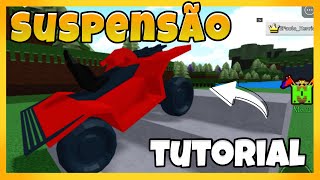 TUTORIAL  COMO FAZER SUSPENSÃO NO CONSTRUA UM BARCO POR TESOURO  BUILD A BOAT FOR TREASURE [upl. by Enomes158]