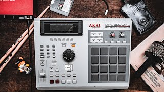 AKAI MPC 2000XL  making a dark boom bap beat  Sample Chop Tutorial [upl. by Ankney]