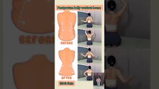 Postpartum belly workout 👍👍postpartum bellyfatloss workout fitness [upl. by Seward]