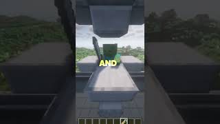 BEST And EFFICIENT IRON FARM minecraft minecraftfarm minecrafttutorial [upl. by Renelle179]