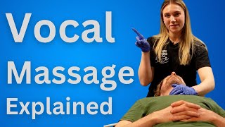 Vocal Massage Explained by Performing Arts Specialist [upl. by Monafo641]