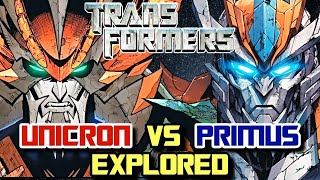 How Did The Rivalry Between Unicron And Primus Start  Explored In Detail [upl. by Luiza]