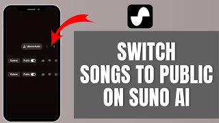 How to Switch Songs to Public in Suno AI [upl. by Whitehurst318]