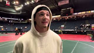 Feister Dominates At 2024 OAC JH State Wrestling Championships [upl. by Gardel]