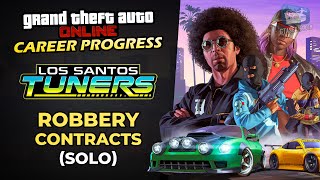 GTA Online Career Progress  Robbery Contracts Tier 3 Challenge Guide [upl. by Eduj]