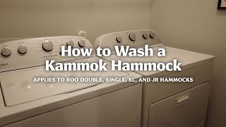 How To Wash a Kammok Hammock [upl. by Atnuahsal668]