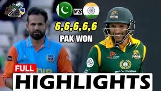 Pakistan vs India Legends 2024 Higlight [upl. by Bliss]