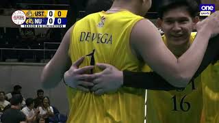 UST’s Josh Ybañez SCORING SPREE in set 1 vs NU  UAAP SEASON 86 MEN’S VOLLEYBALL [upl. by Tiana348]