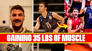 TJ Defalco on Gaining 35 POUNDS of MUSCLE [upl. by Glendon512]