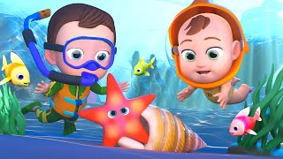 The Sailor Went to Sea  Sea Animals Song  Lalafun Nursery Rhymes amp Kids Songs [upl. by Alberik]