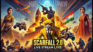 🔴Live This Indian Battle Royale Game Will Break Records  ScarFall 20 Gameplay Live ScarFall20 [upl. by Leirej]