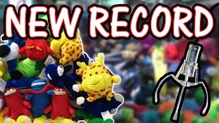 NEW Claw machine RECORD 35 wins  Claw Machine Wins [upl. by Rogerson]