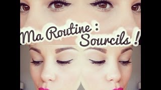 ROUTINE   Comment maquiller ses sourcils  Update [upl. by Shore]