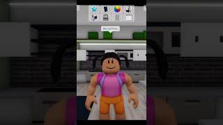 DORA describes a person as ABCDEFGHIJK Roblox BrookHaven shorts [upl. by Aititel]