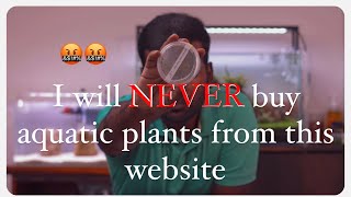 Online Aquatic plants  Bad Experience  தமிழ் [upl. by Leanatan]