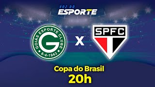 GOIÁS X SÃO PAULO  AO VIVO  COPA DO BRASIL  08082024 [upl. by Aletta]