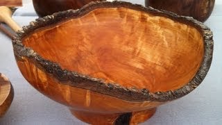 Bradford Pear Natural Edge Bowl [upl. by Holcomb874]