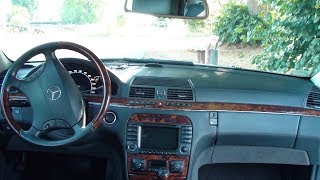 W220 S 600 Biturbo coole Features im Innenraum [upl. by Cedar]