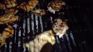 How To Grill Skinless Chicken Thighs Easy Receipe [upl. by Paulina]