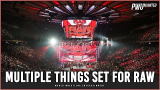 Multiple Things Announced For Tonights Monday Night RAW [upl. by Ardiek]