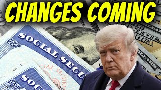 Social Security Under Trump  Changes Are Coming [upl. by Franni463]