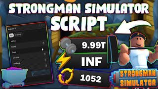 NEW Strongman Simulator Script PASTEBIN 2024 AUTOFARM REDEEM CODES SPEED AUTO REBIRTH [upl. by Lefton]