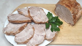 Сочная буженина из свинины вареная в кастрюле со специями очень вкусный рецепт [upl. by Laris294]