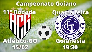 GOIANÃO 2023 ⚽️ JOGOS DE HOJE [upl. by Neelav368]