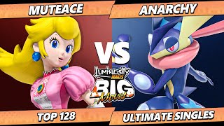 LMBM 2024  MuteAce Peach Vs Anarchy Greninja Smash Ultimate  SSBU [upl. by Nawed]