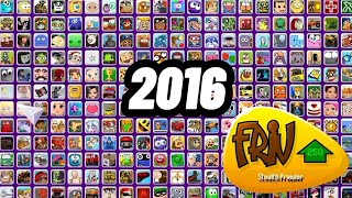 FRIV  ALL GAMES 2016 [upl. by Aisan638]