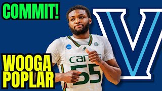 COMMIT Wooga Poplar commits to Villanova [upl. by Malas]